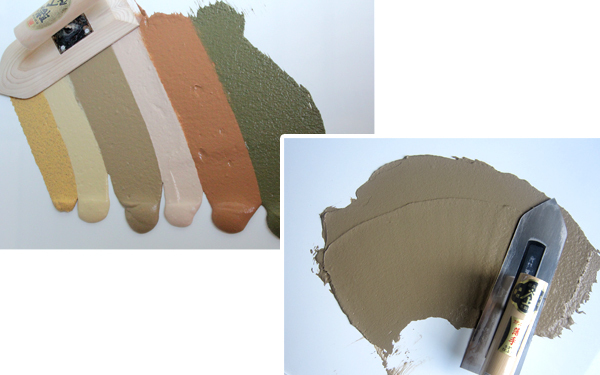 内壁材PZ（ペーストタイプ） - 珪藻土の壁材「エコ・クィーン」
